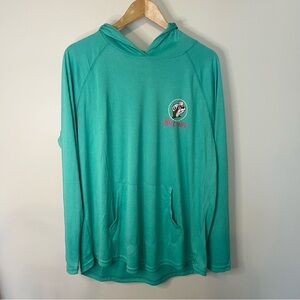Buc-ee's Performance Women’s Teal Hoodie 2X